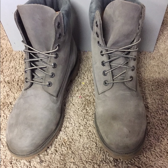 gray timberland shoes